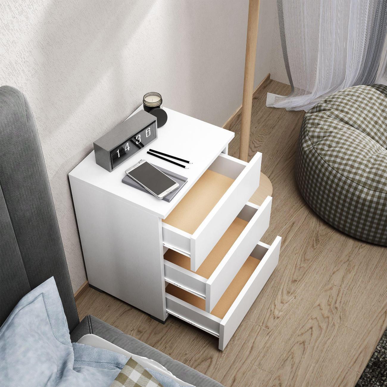 Тумба MFMaster Витто-749 белый