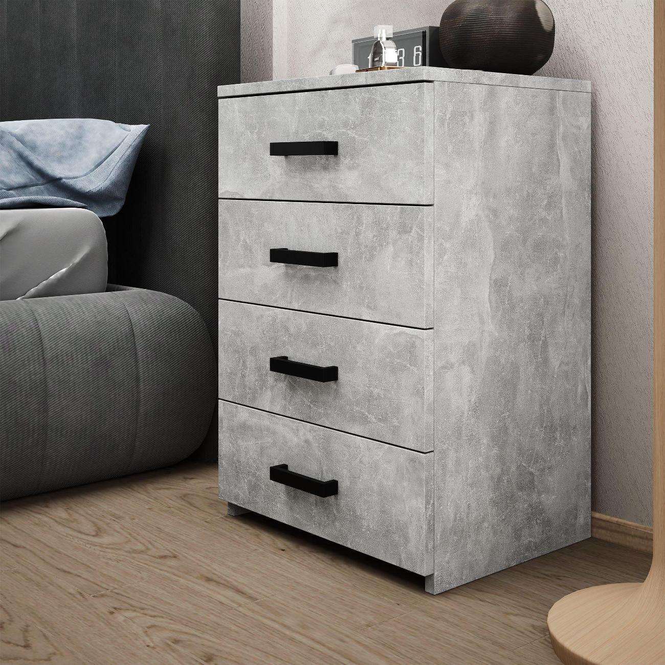 Тумба MFMaster Витто-778 Бетон