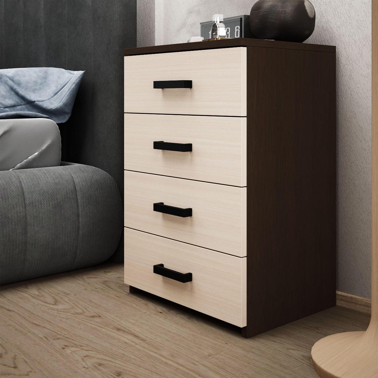 Тумба MFMaster Витто-778 венге-дуб молочный