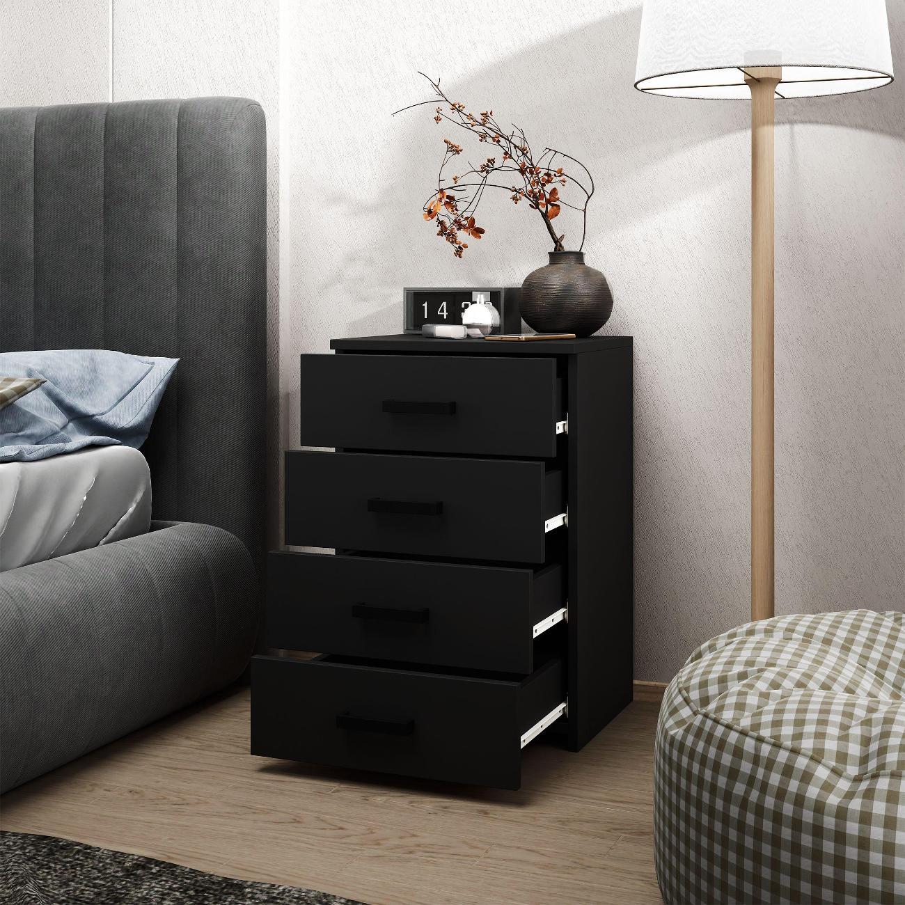 Тумба MFMaster Витто-778 чёрный