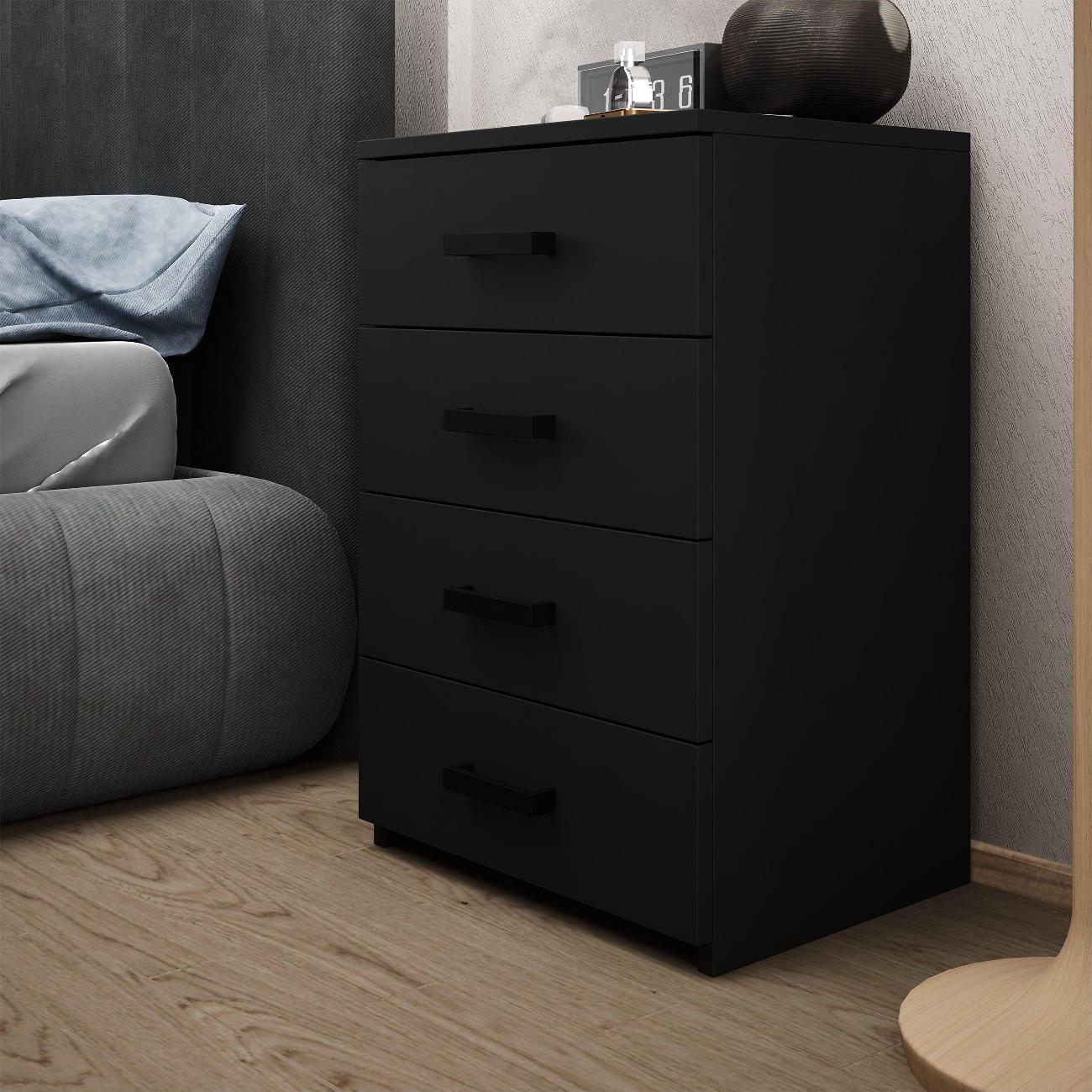 Тумба MFMaster Витто-778 чёрный