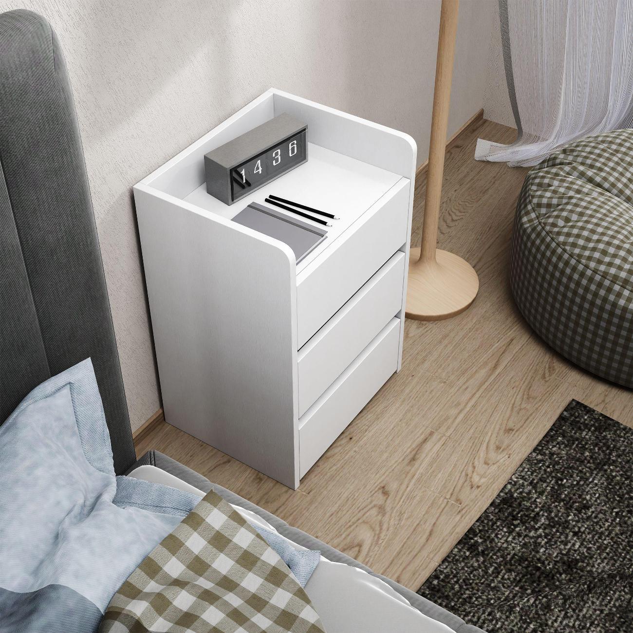 Тумба MFMaster Витто-154 белый