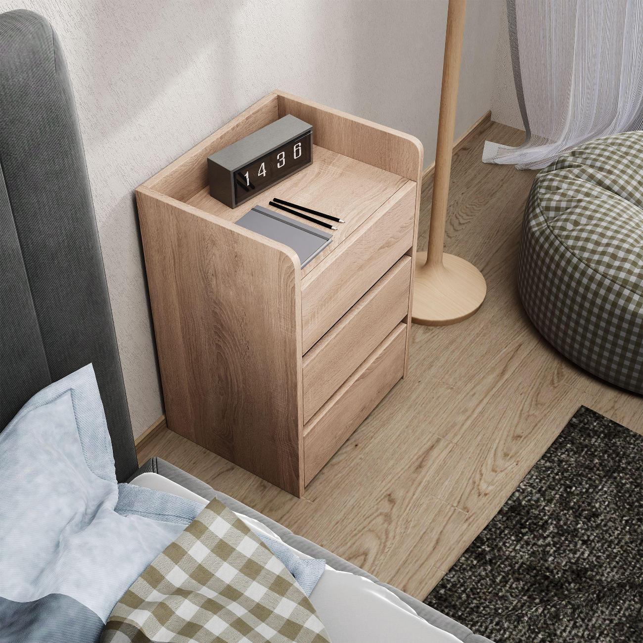 Тумба MFMaster Витто-154 дуб сонома