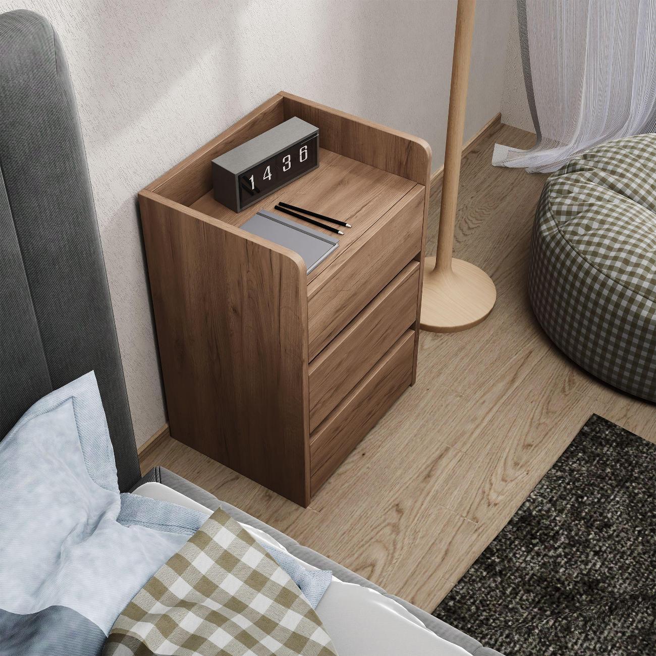 Тумба MFMaster Витто-154 дуб крафт табак