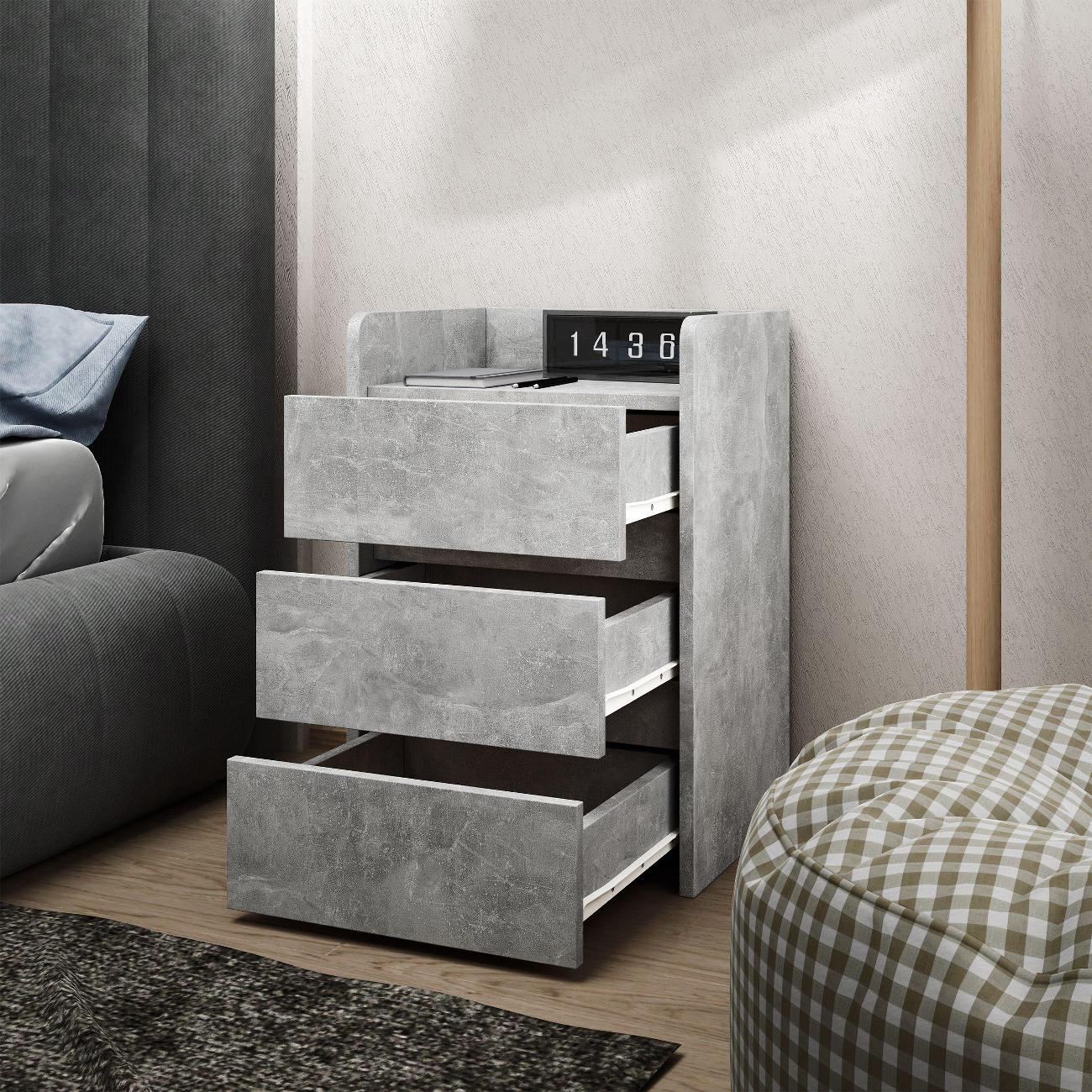 Тумба MFMaster Витто-154 Бетон