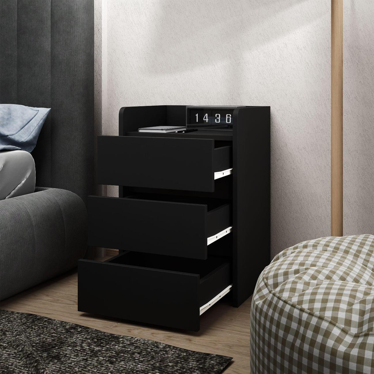 Тумба MFMaster Витто-154 чёрный