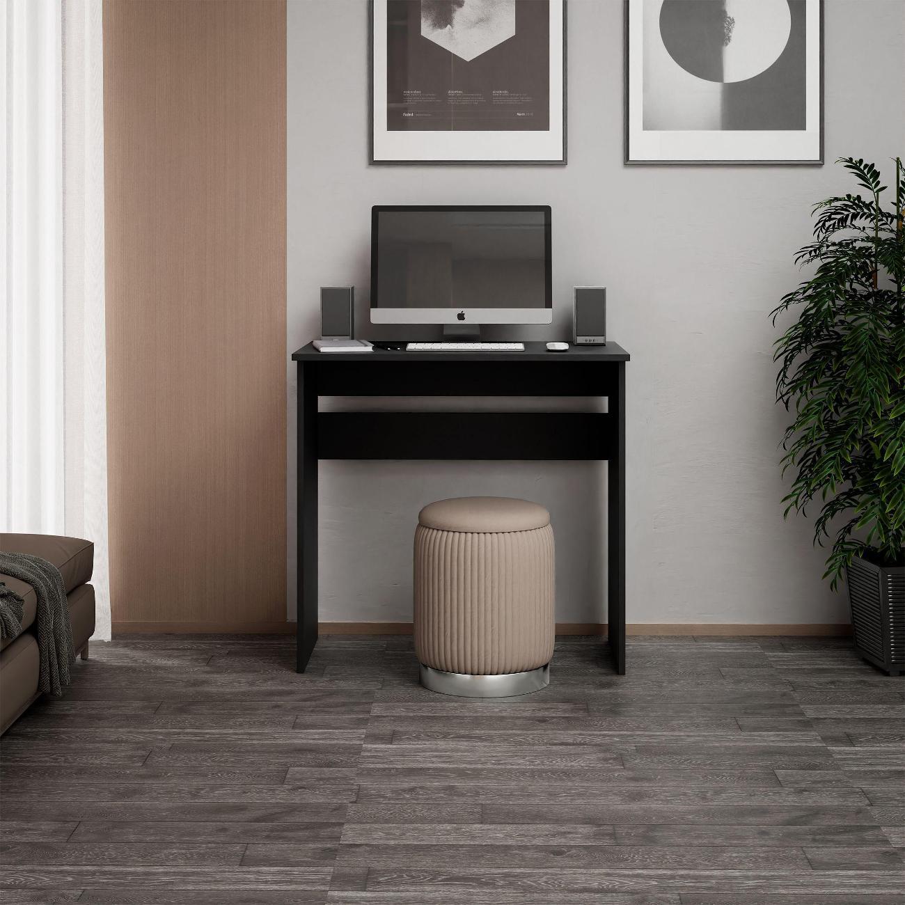 Стол письменный MFMaster Уно-704 чёрный