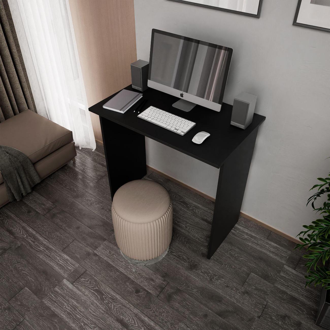 Стол письменный MFMaster Уно-704 чёрный