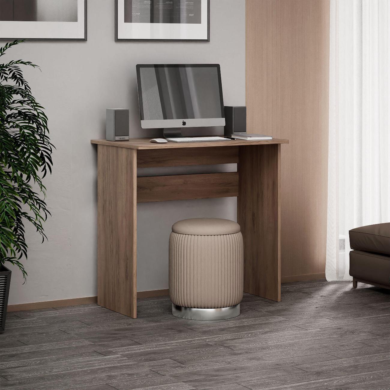 Стол письменный MFMaster Уно-704 дуб крафт табак