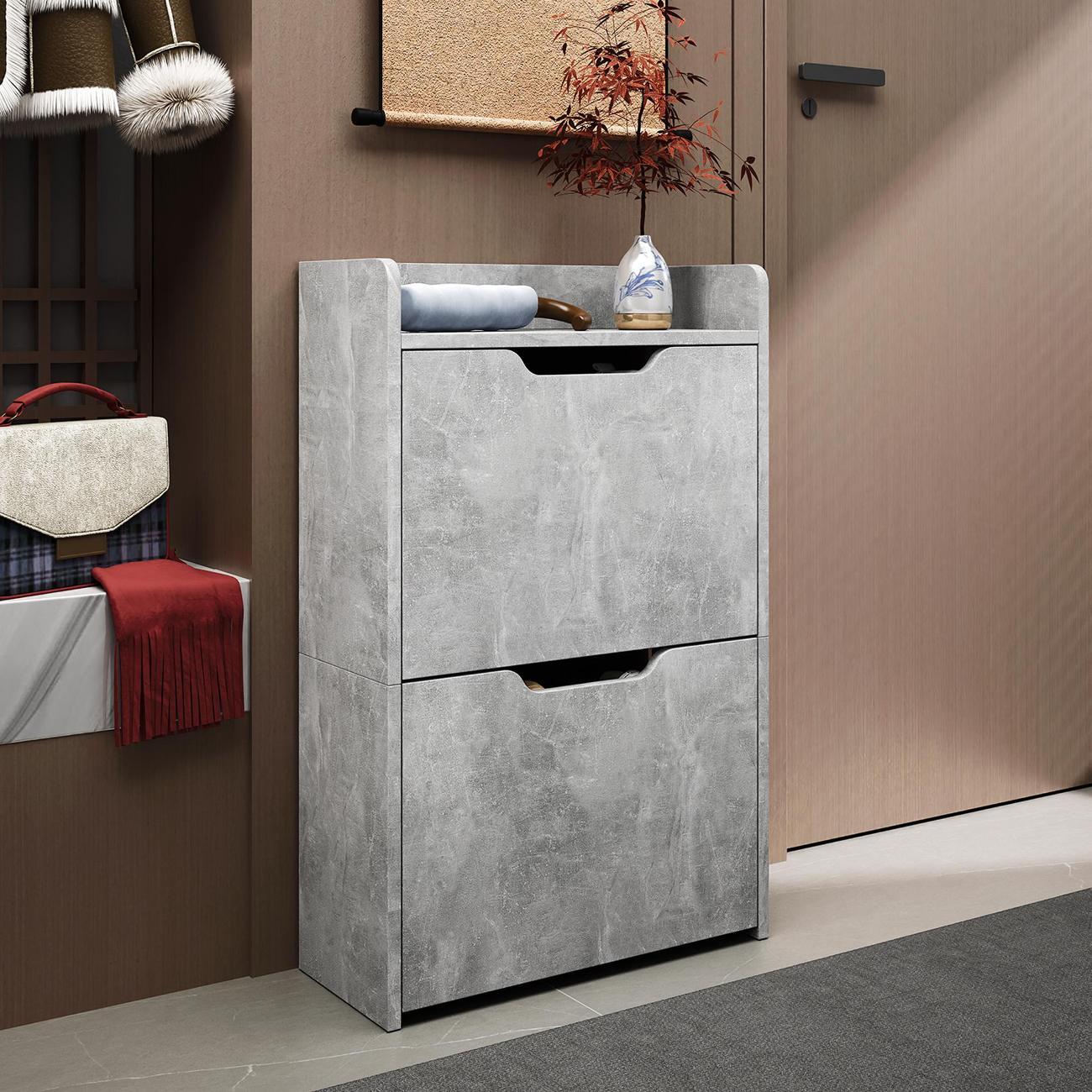 Обувница MFMaster Витто-173 бетон