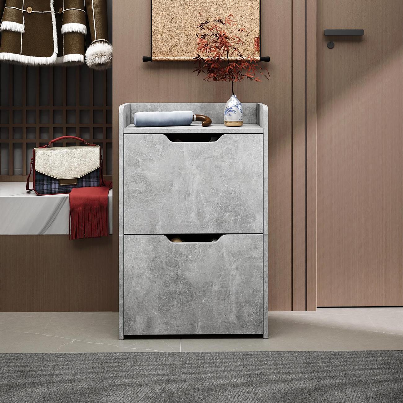 Обувница MFMaster Витто-173 бетон