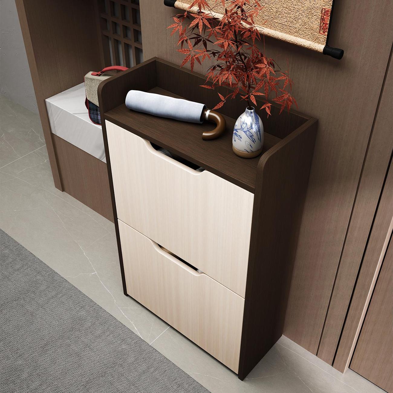 Обувница MFMaster Витто-173 венге-дуб молочный