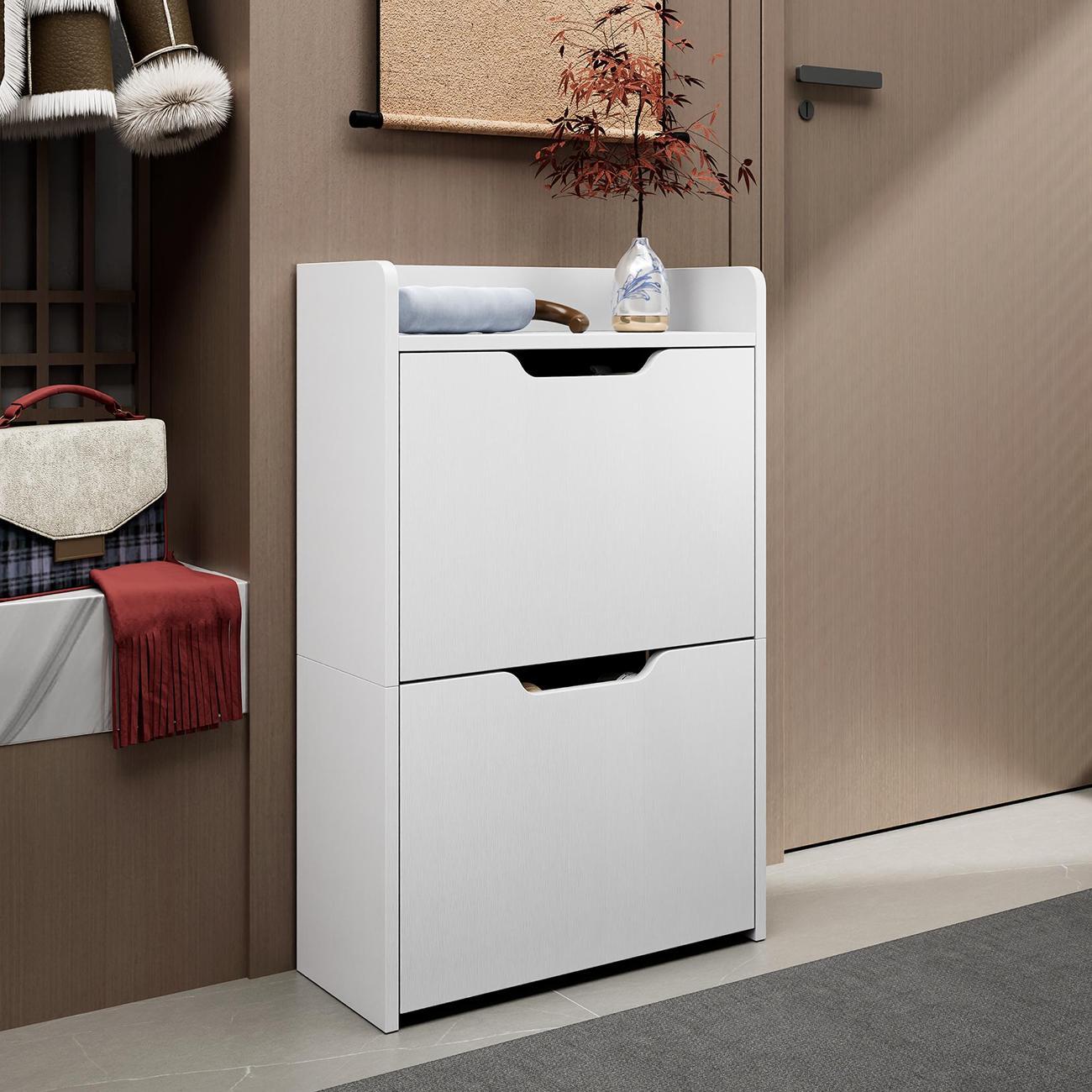 Обувница MFMaster Витто-173 белый