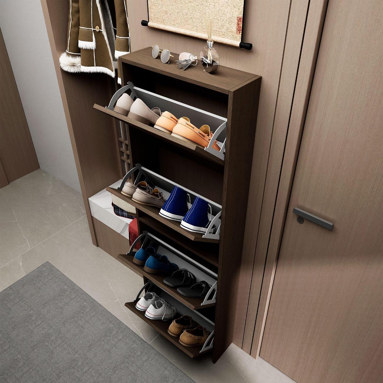 Обувница MFMaster Витто-729 венге