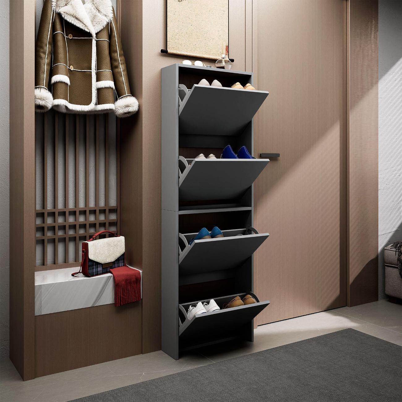 Обувница MFMaster Витто-729 оникс