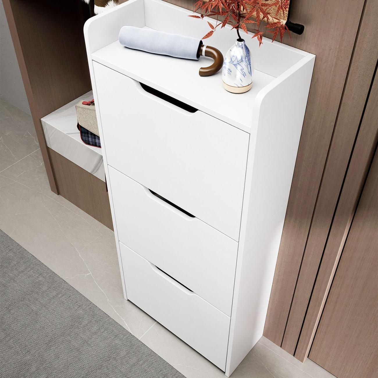 Обувница MFMaster Витто-175 белый