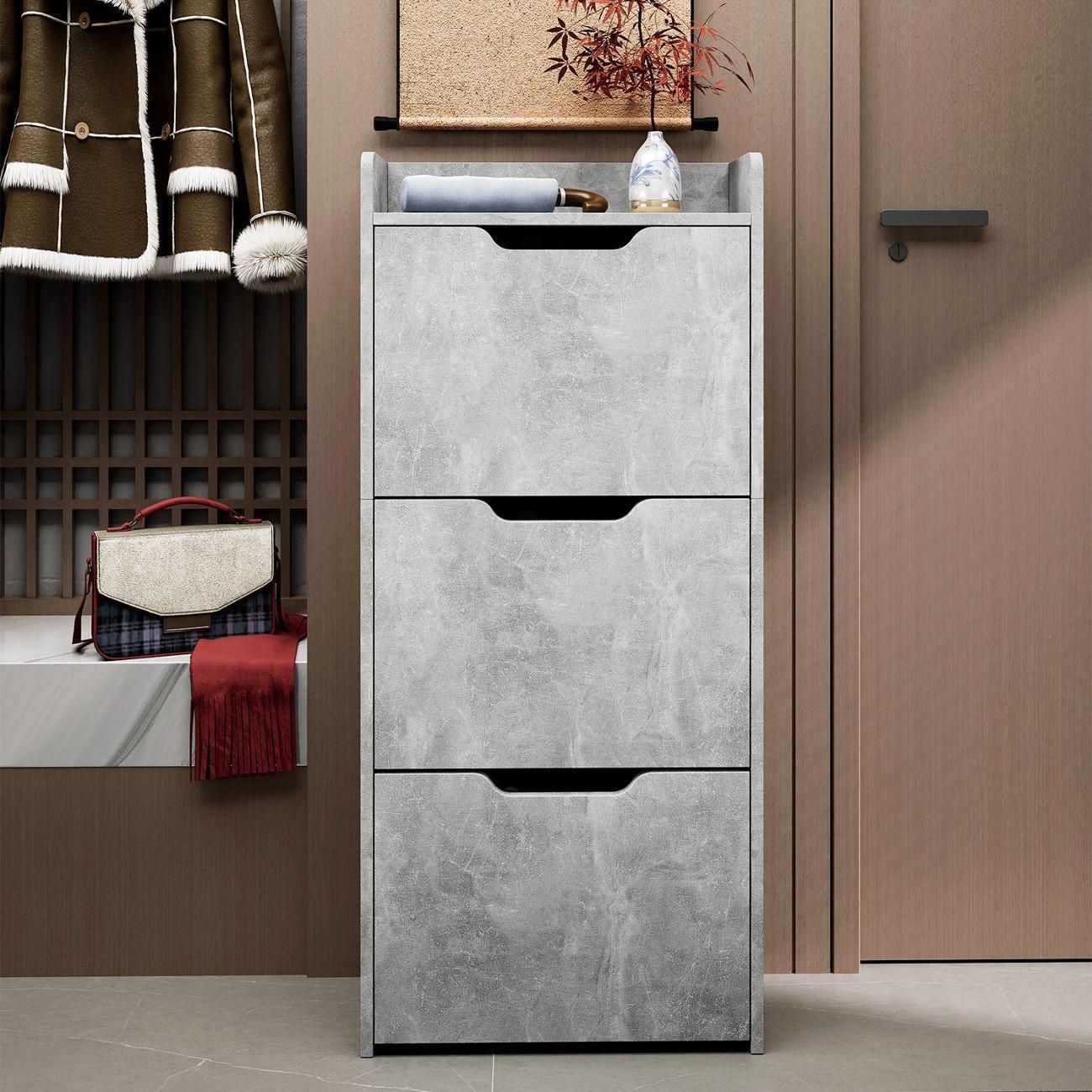 Обувница MFMaster Витто-175 бетон