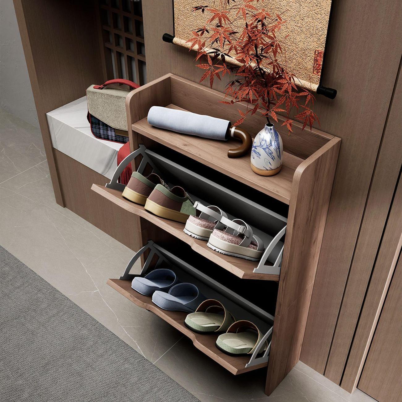 Обувница MFMaster Витто-174 дуб крафт табак