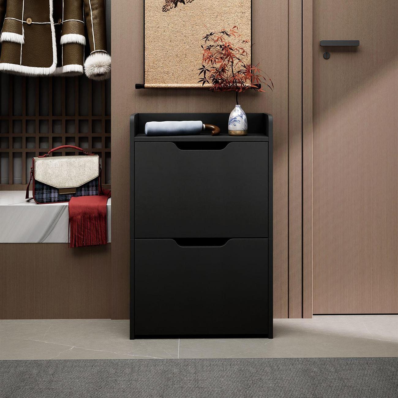 Обувница MFMaster Витто-174 чёрный