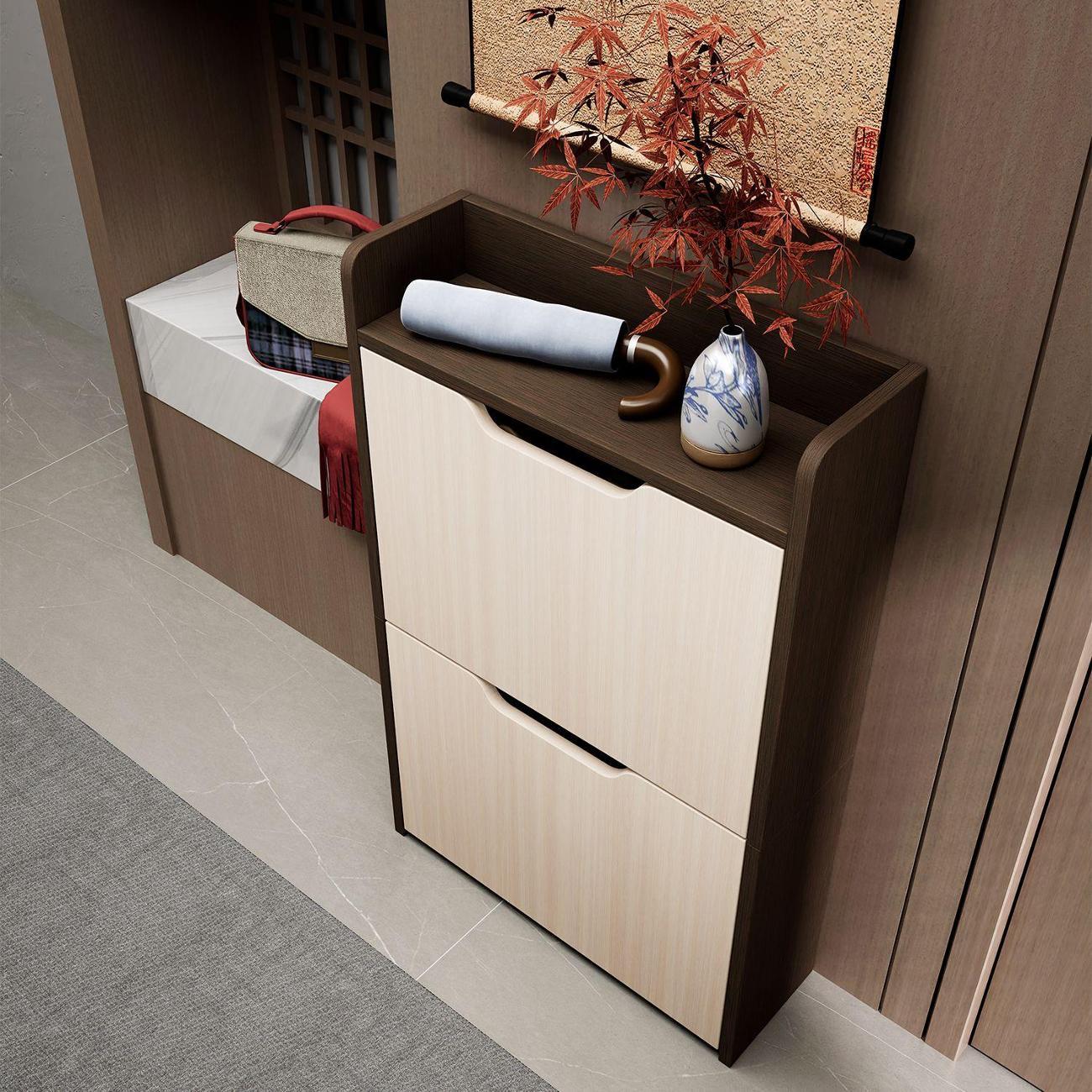 Обувница MFMaster Витто-174 венге-дуб молочный