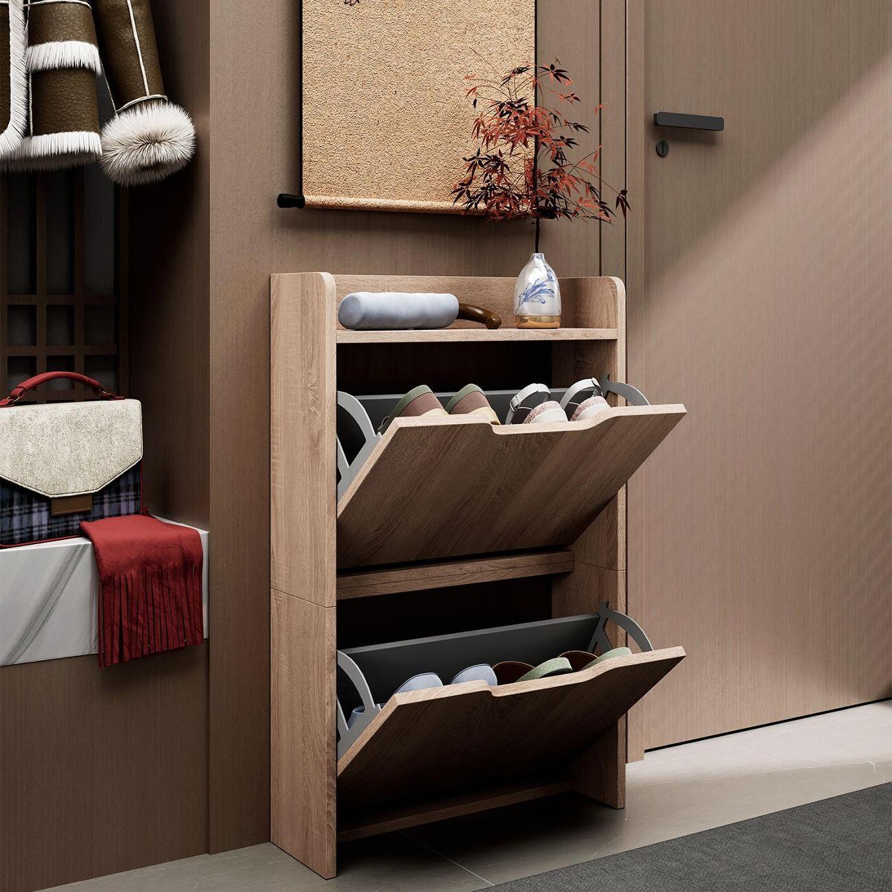 Обувница MFMaster Витто-174 дуб сонома