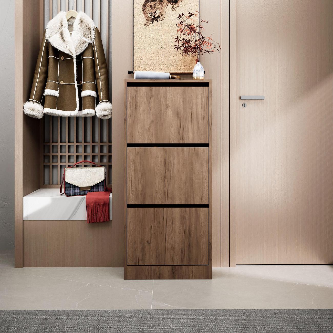 Обувница MFMaster узкая Уно-754-У дуб крафт табак