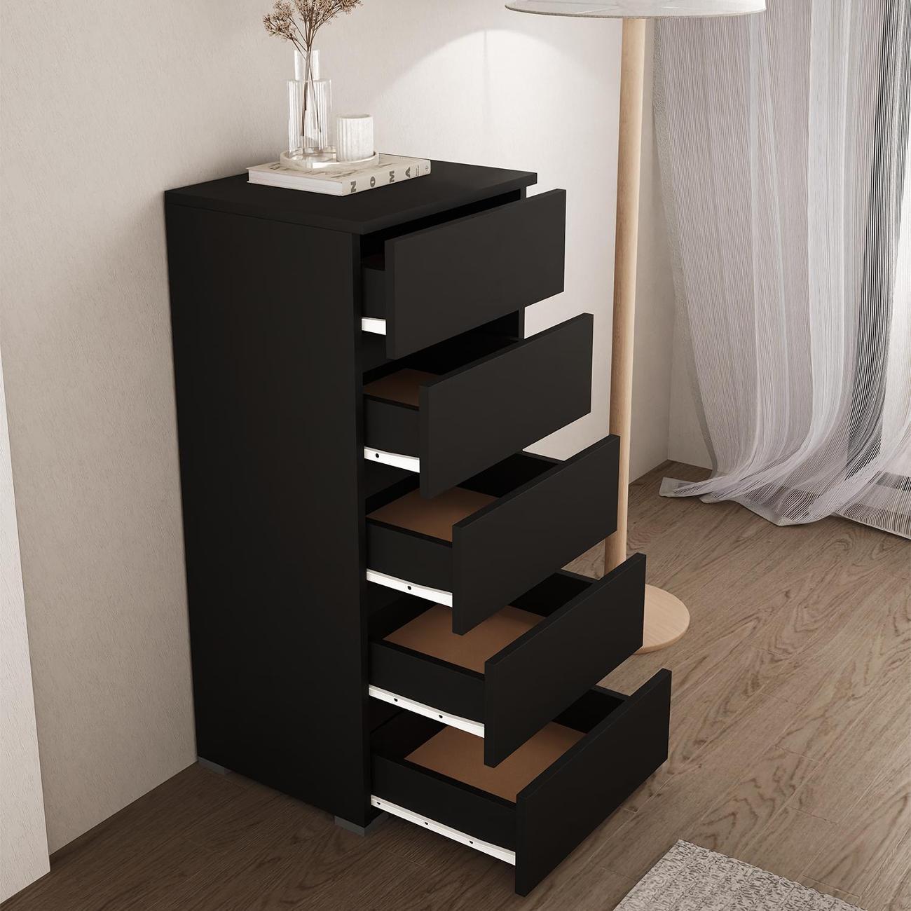 Комод MFMaster Витто-752 чёрный