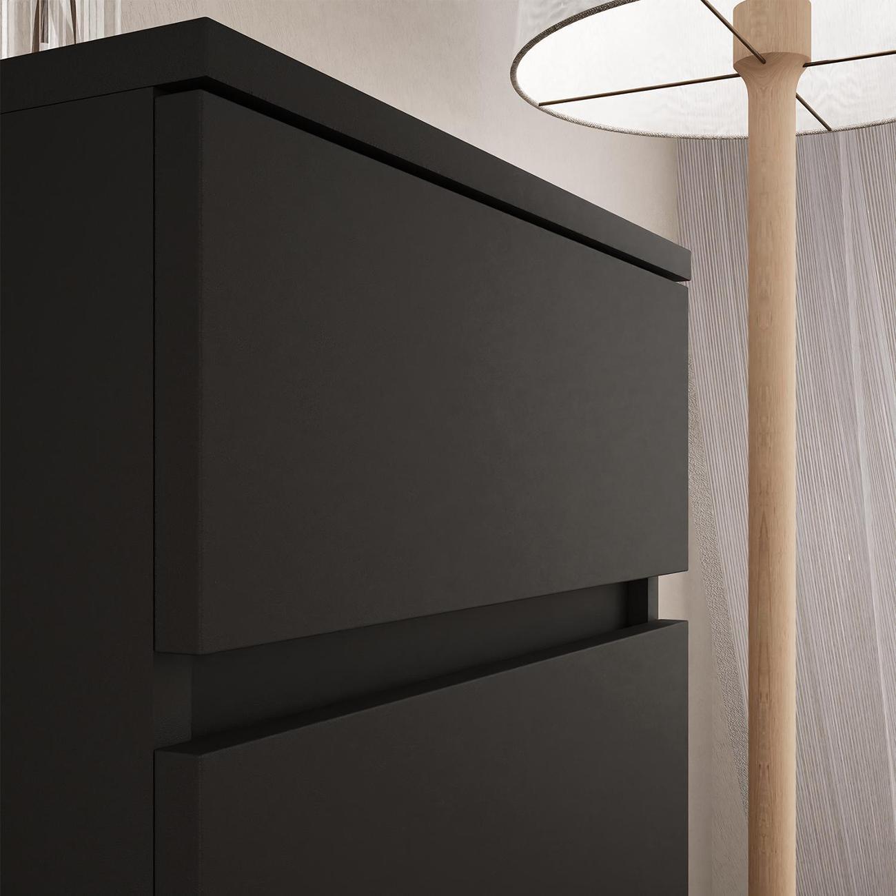 Комод MFMaster Витто-752 чёрный