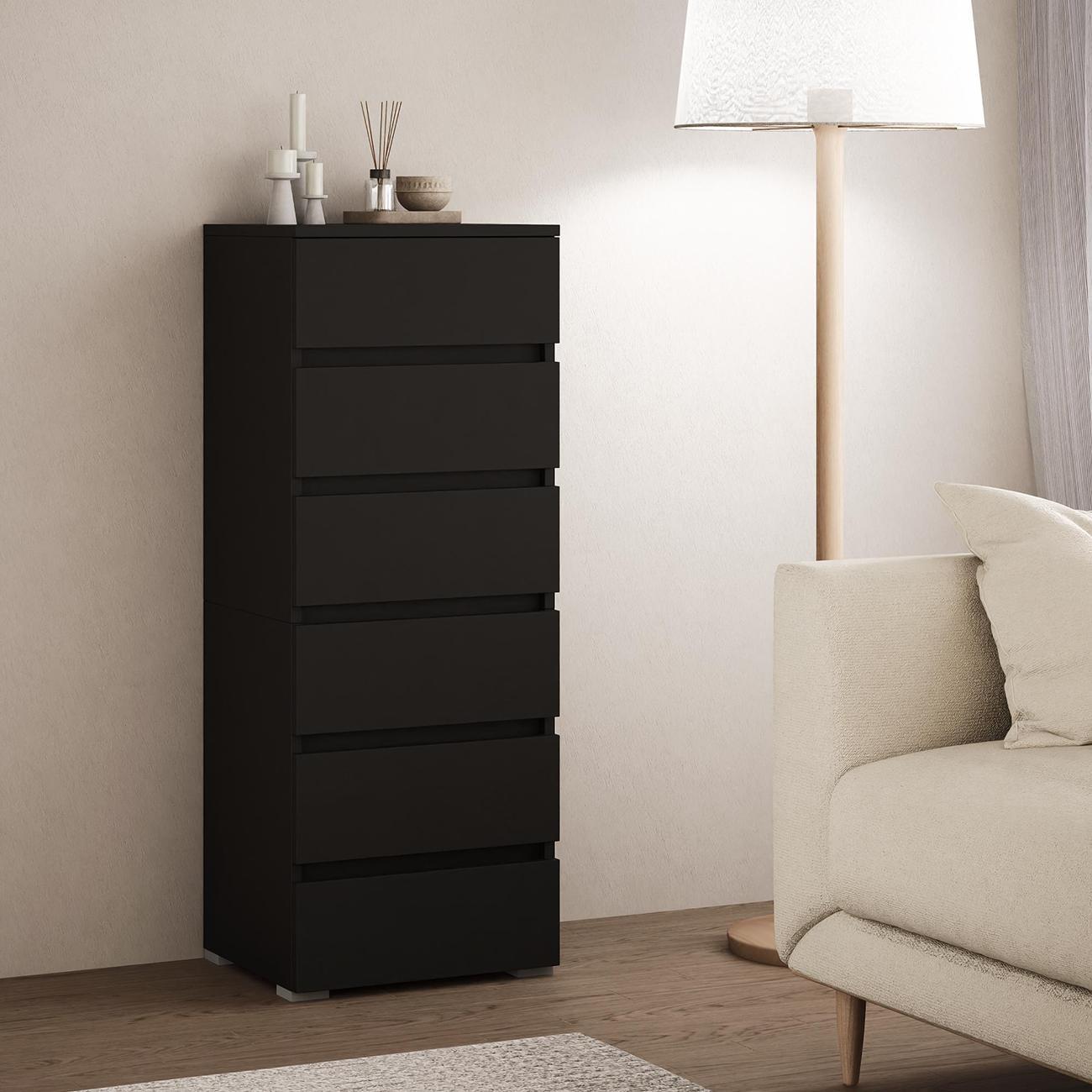 Комод MFMaster Витто-753 чёрный