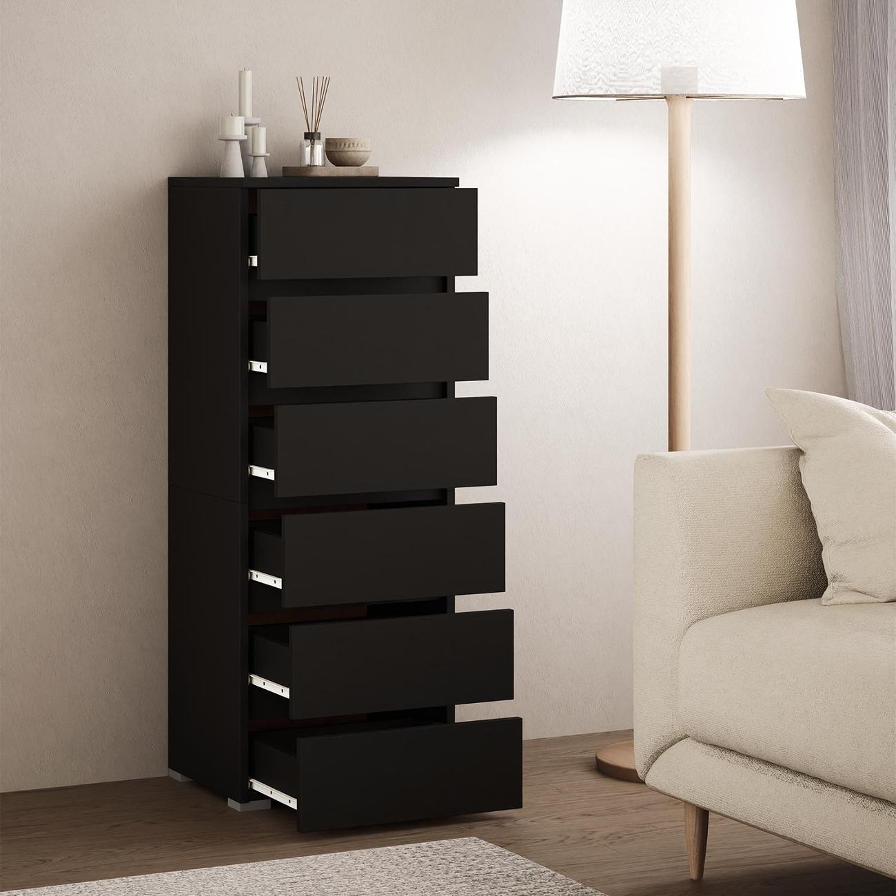 Комод MFMaster Витто-753 чёрный