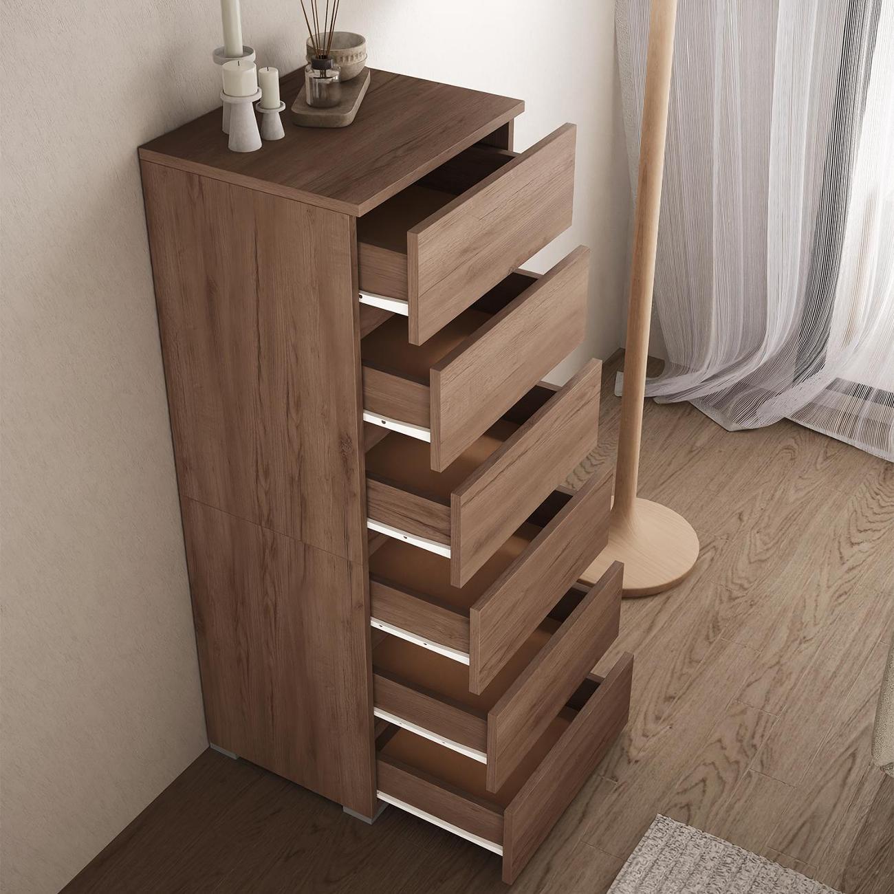 Комод MFMaster Витто-753 дуб крафт табак