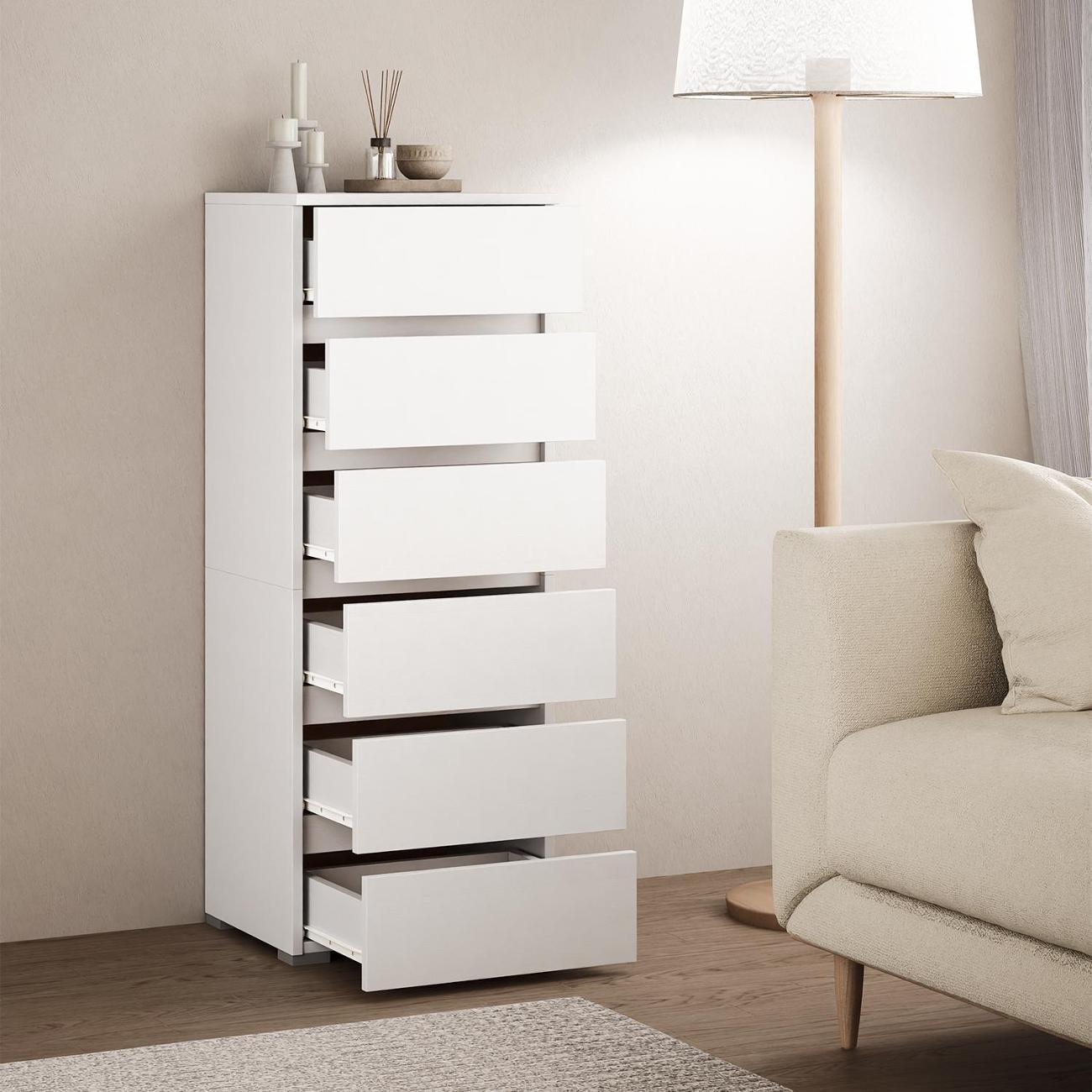 Комод MFMaster Витто-753 белый