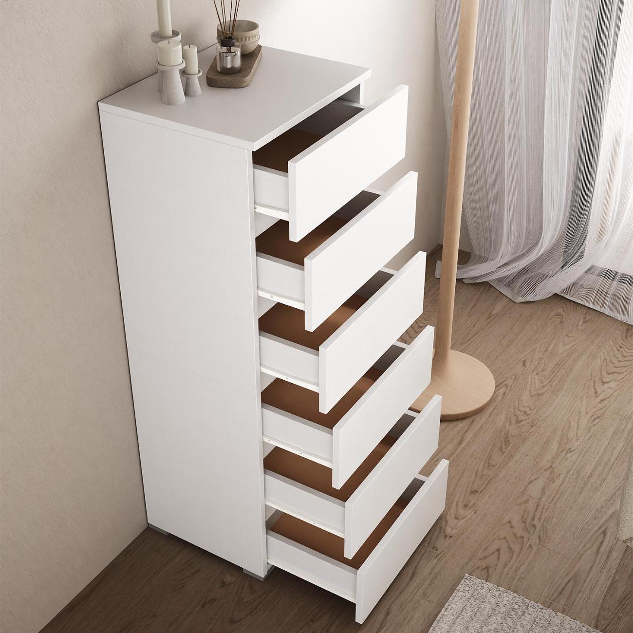 Комод MFMaster Витто-753 белый