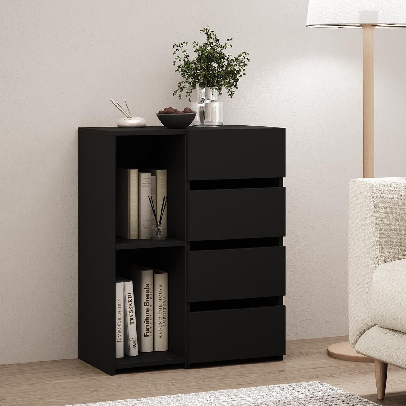 Комод MFMaster Витто-797 чёрный