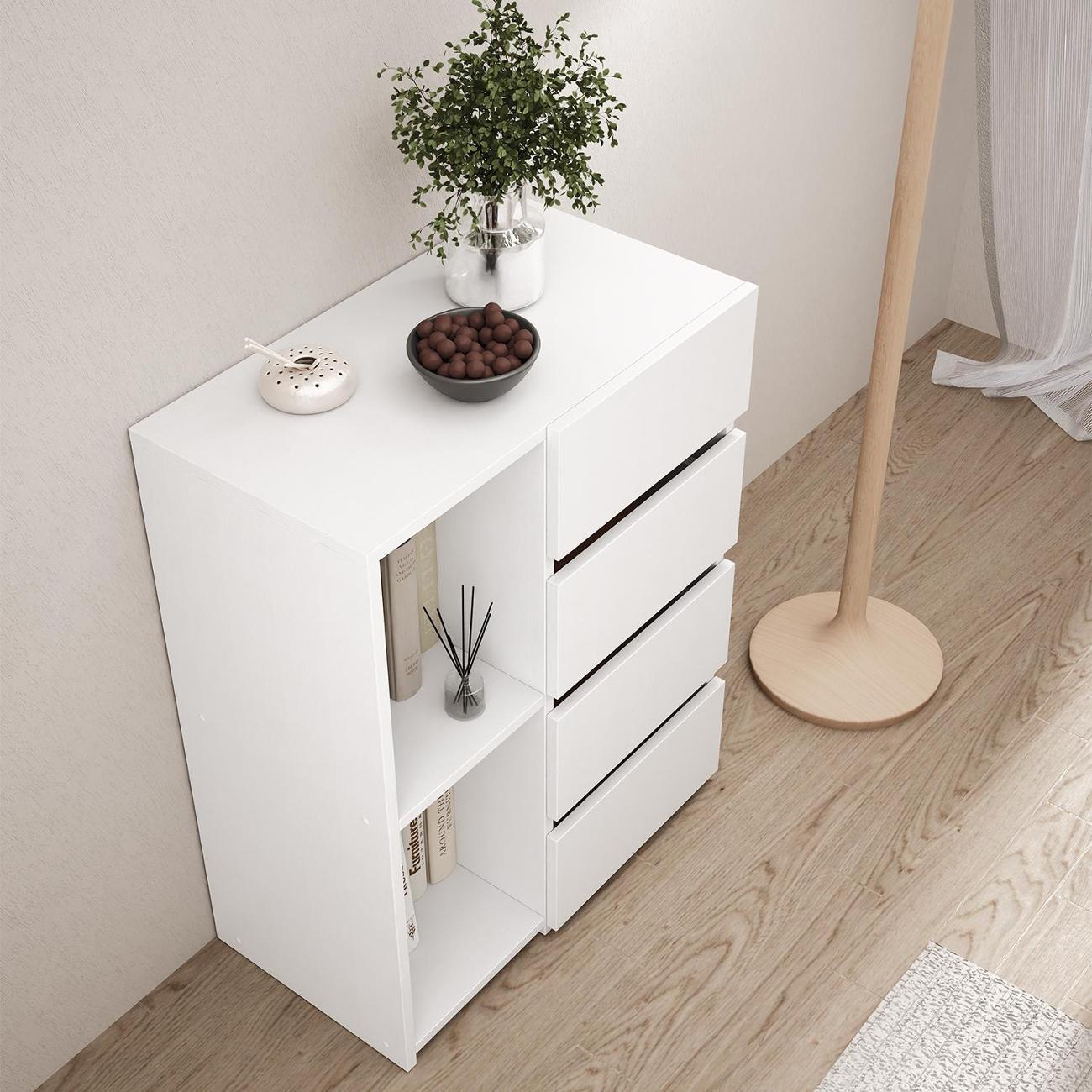 Комод MFMaster Витто-797 белый