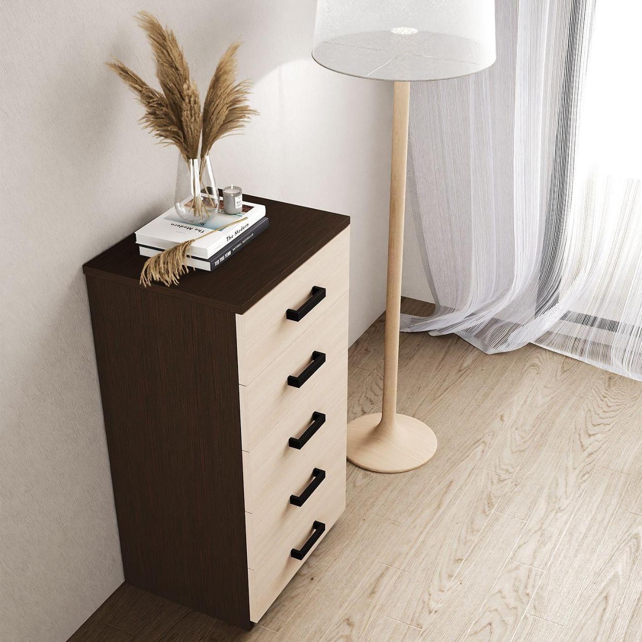 Комод MFMaster Витто-66 венге-дуб молочный