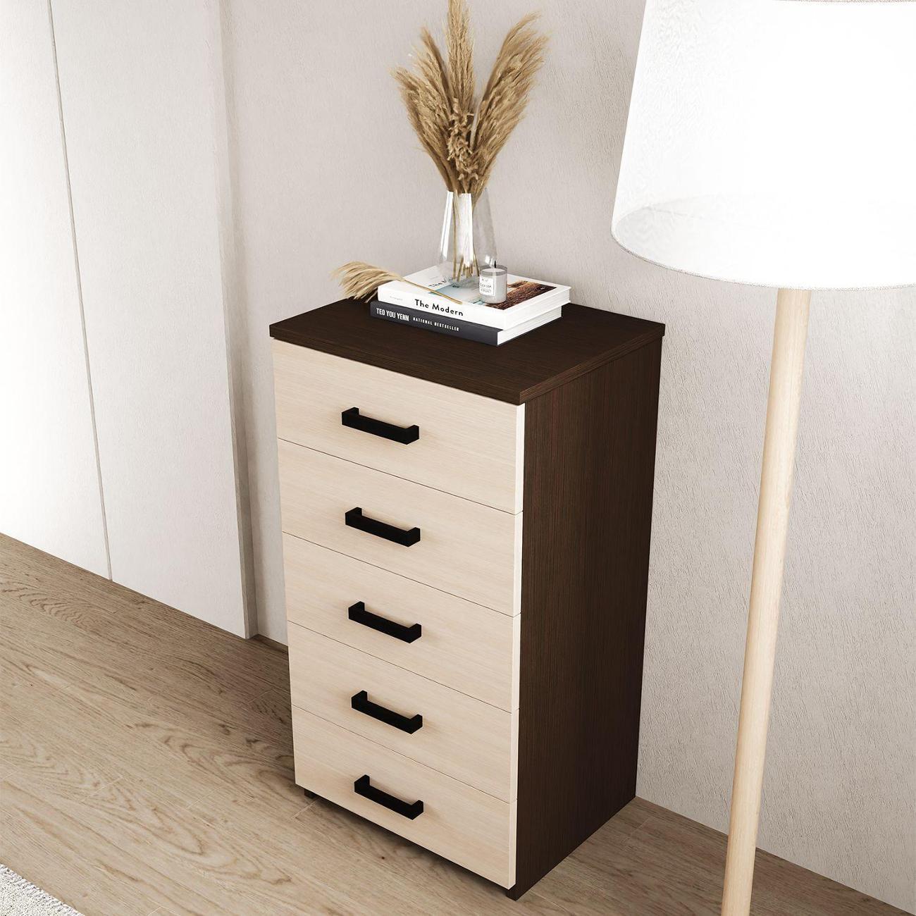 Комод MFMaster Витто-66 венге-дуб молочный