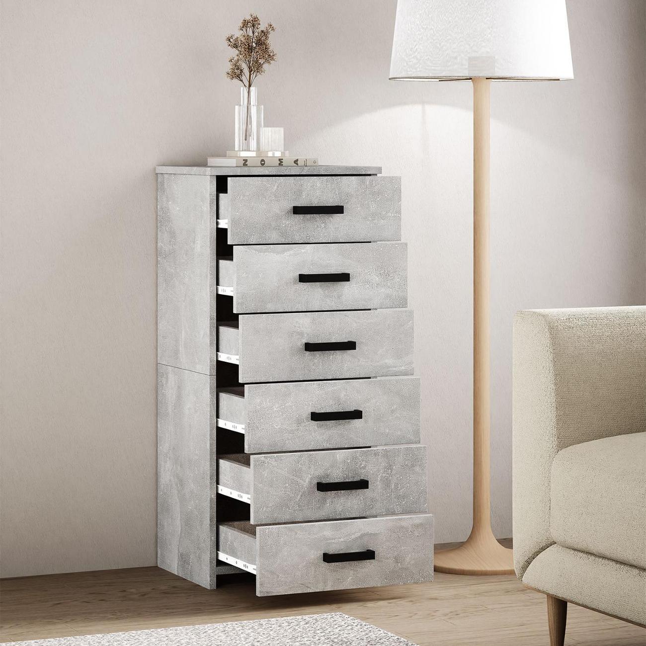 Комод MFMaster Витто-69 бетон