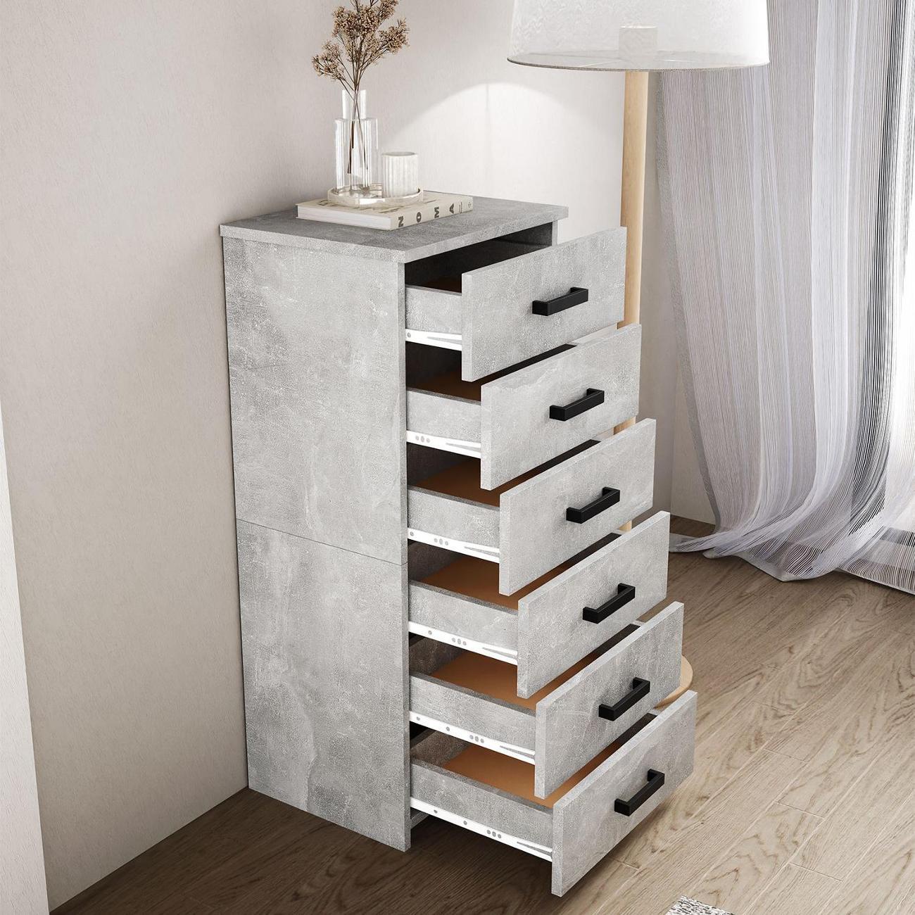 Комод MFMaster Витто-69 бетон