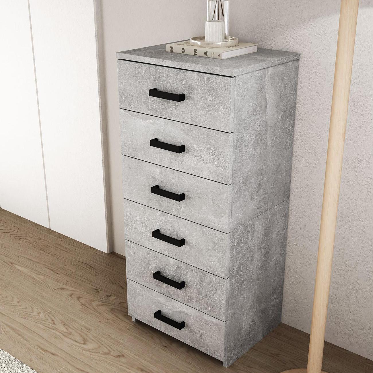 Комод MFMaster Витто-69 бетон