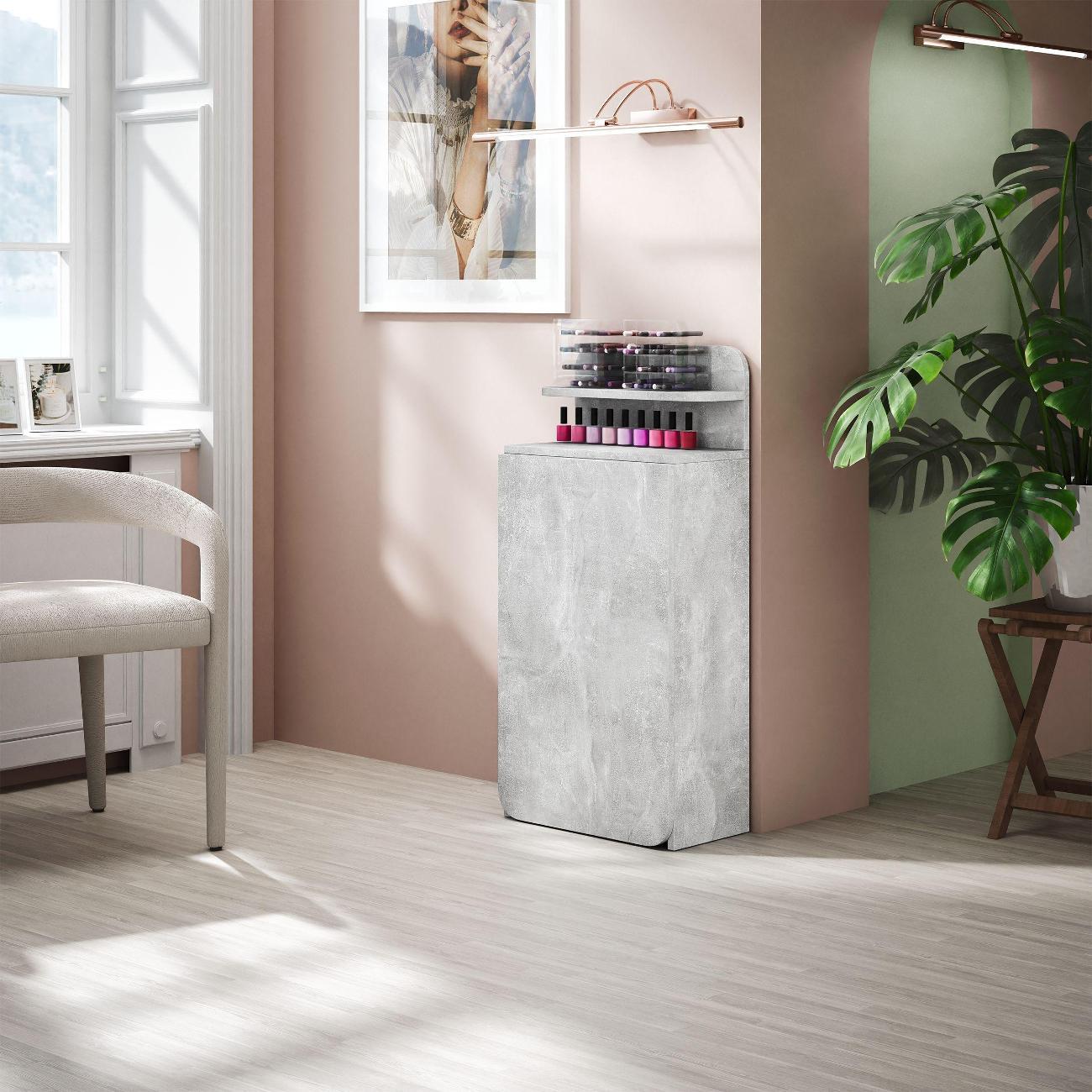 Столик туалетный MFMaster Риано-709 Бетон