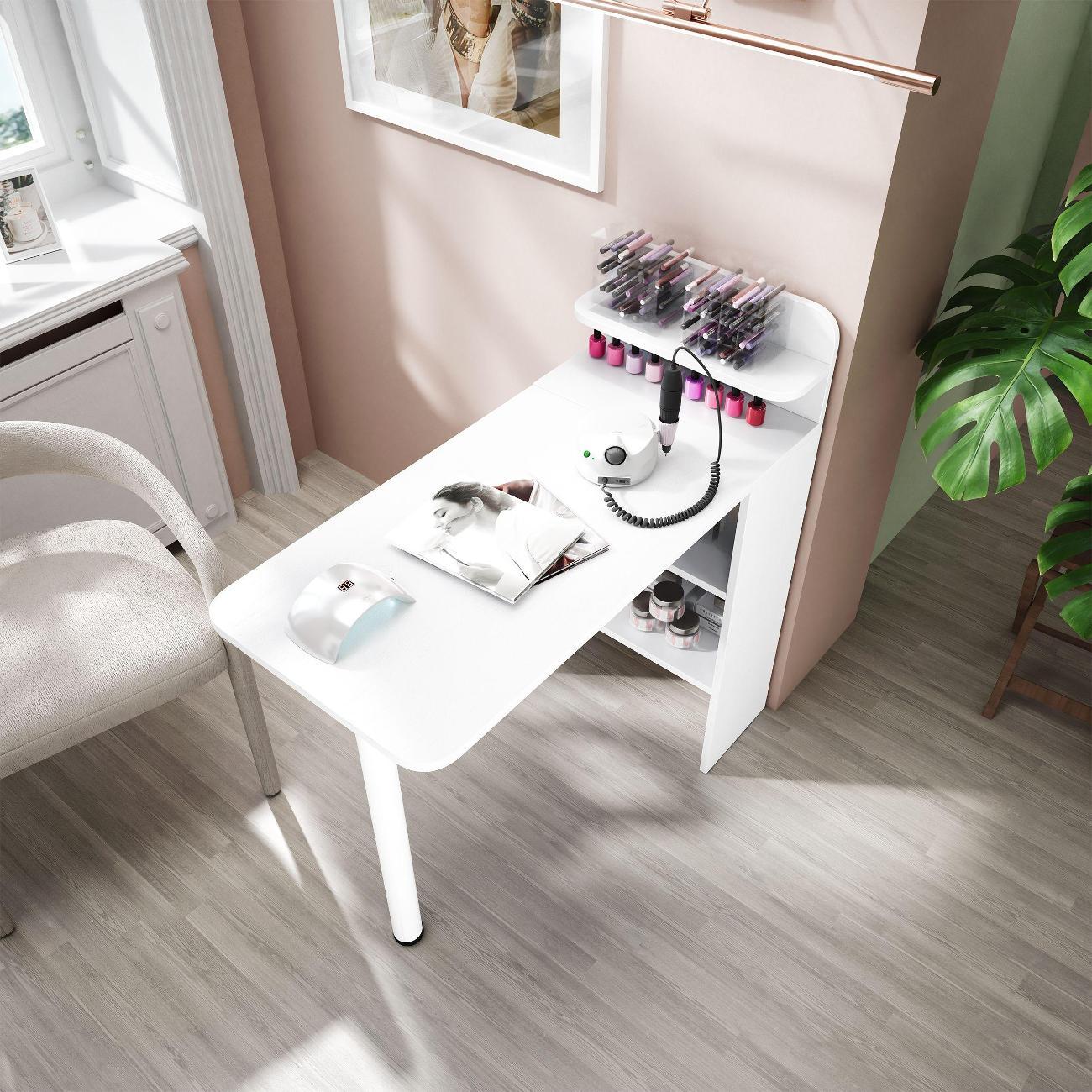 Столик туалетный MFMaster Риано-709 белый