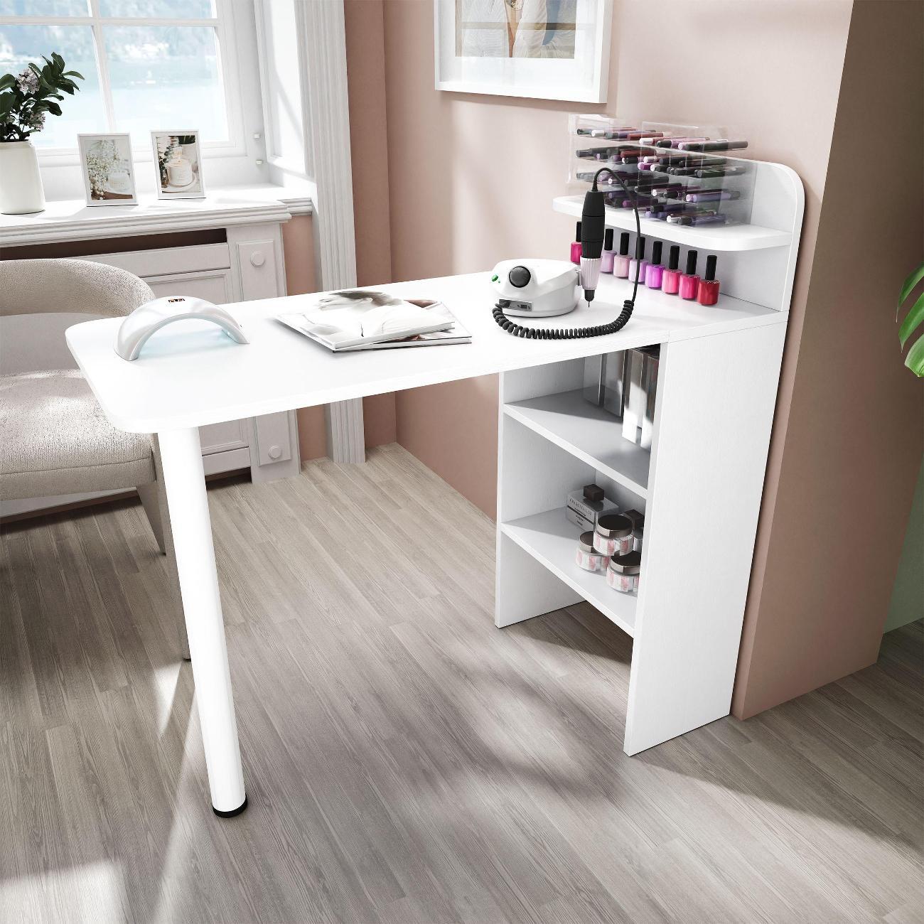 Столик туалетный MFMaster Риано-709 белый