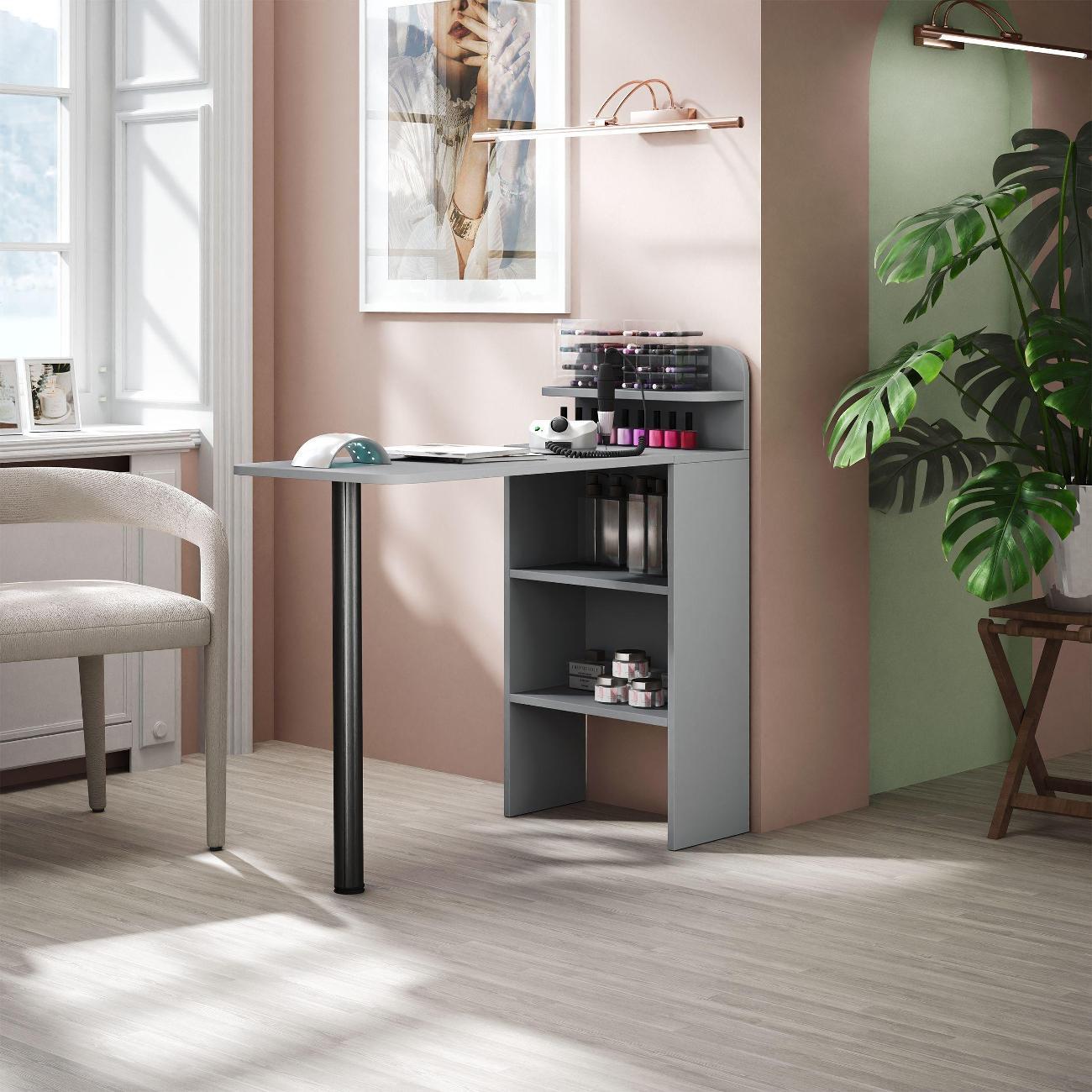 Столик туалетный MFMaster Риано-709 оникс