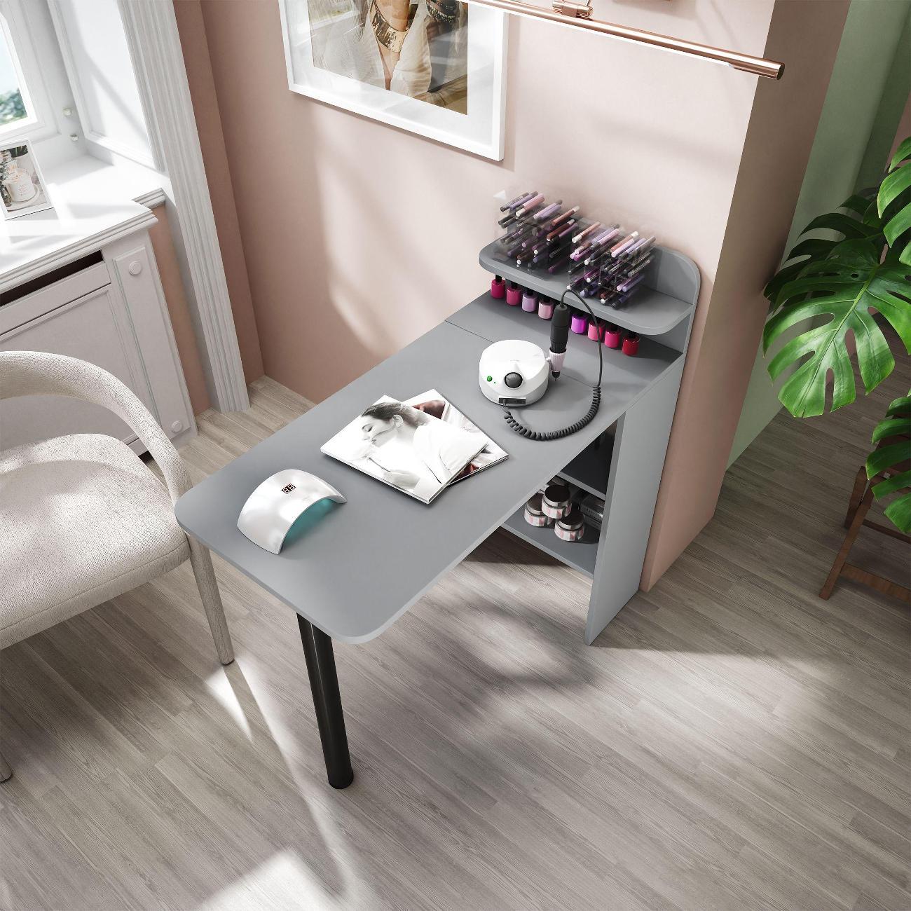 Столик туалетный MFMaster Риано-709 оникс