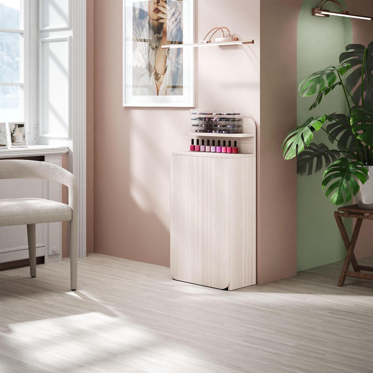 Столик туалетный MFMaster Риано-709 ясень шимо светлый