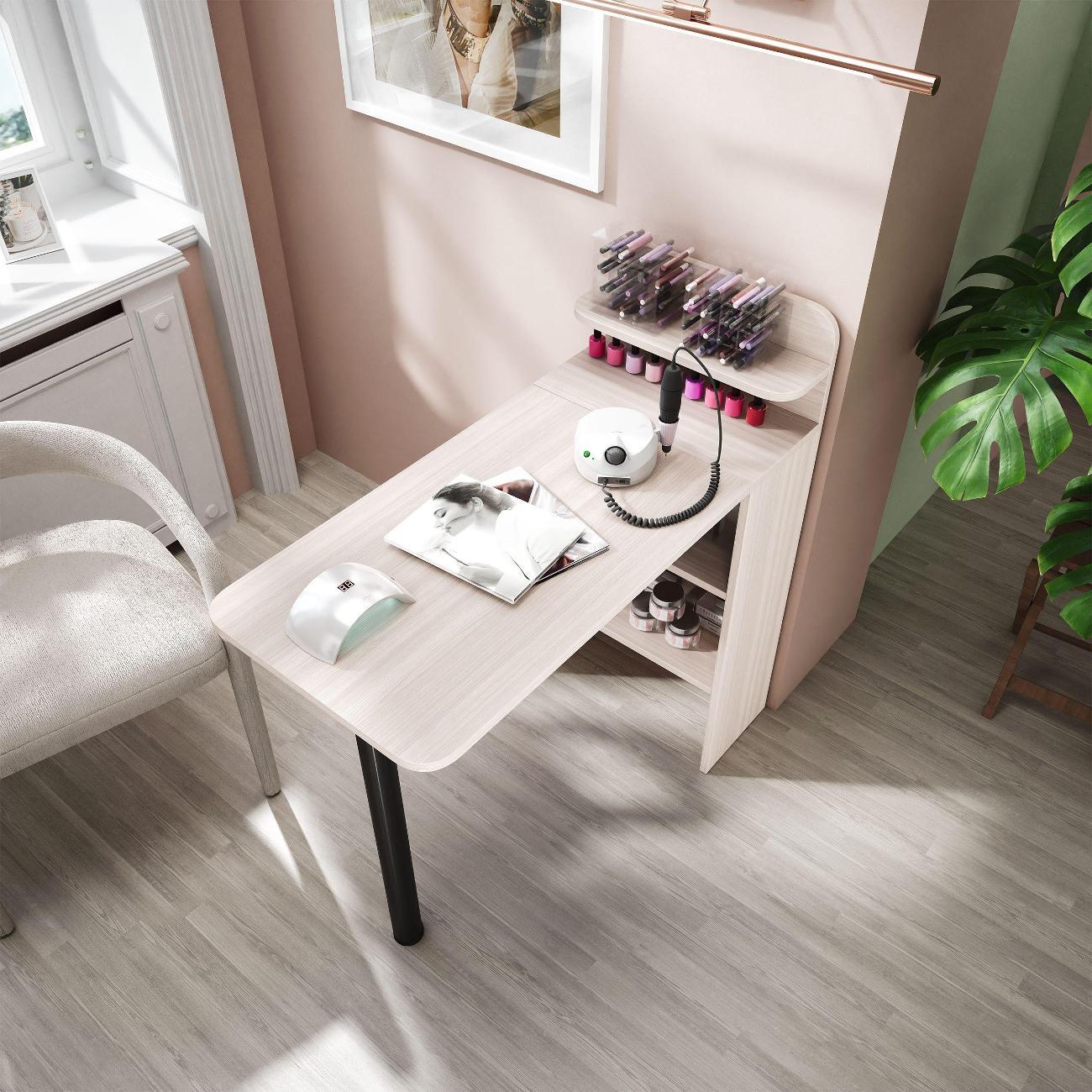 Столик туалетный MFMaster Риано-709 ясень шимо светлый