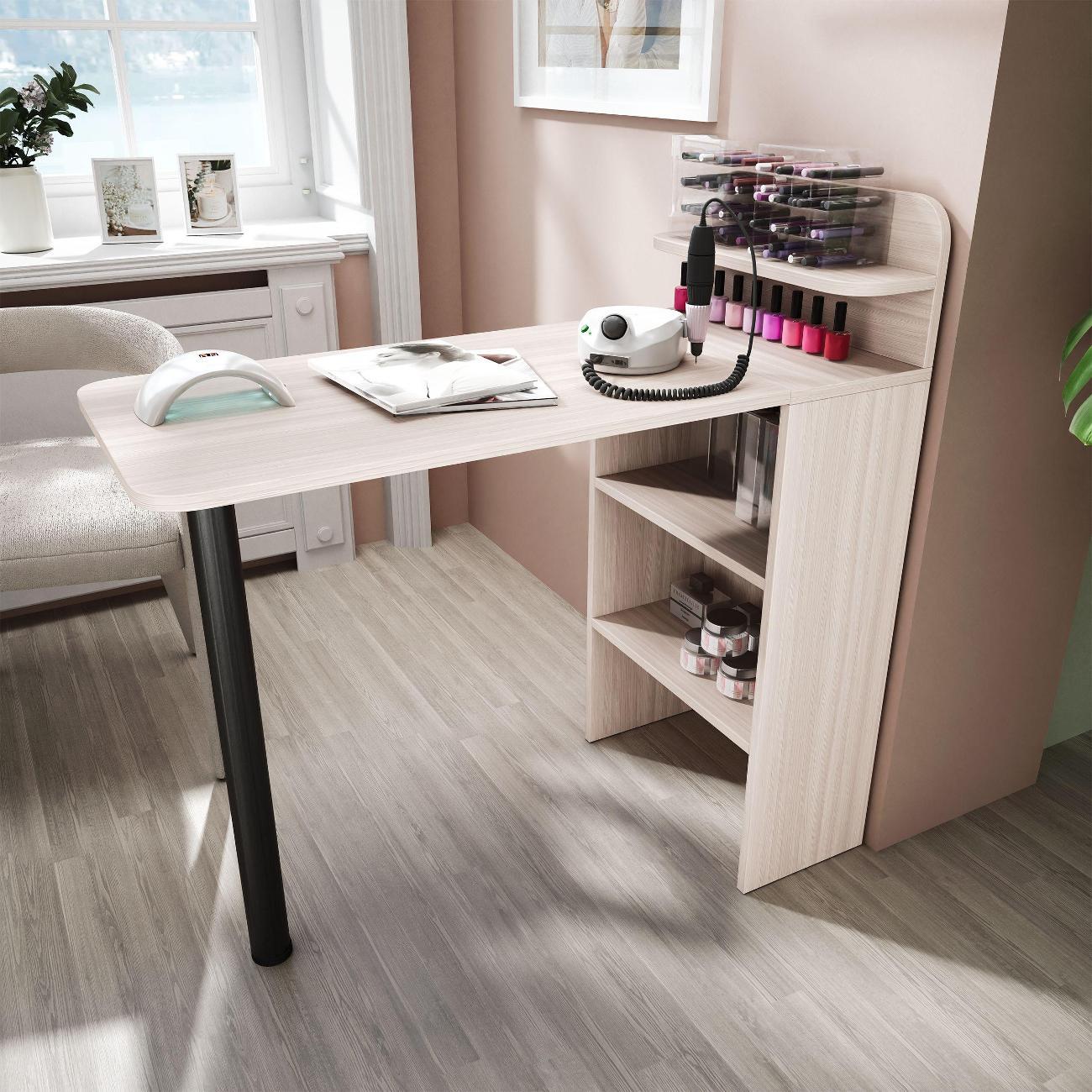 Столик туалетный MFMaster Риано-709 ясень шимо светлый