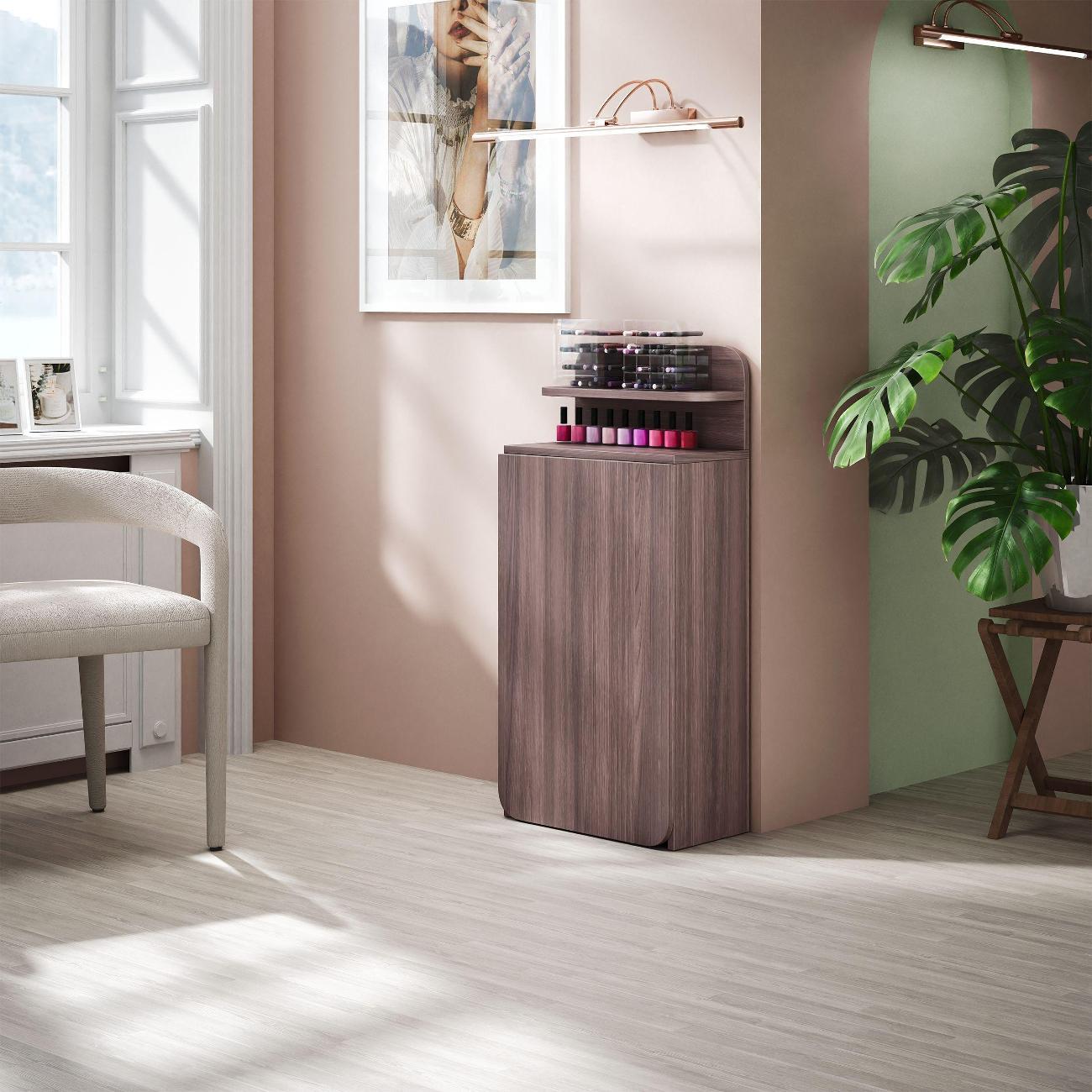 Столик туалетный MFMaster Риано-709 ясень шимо тёмный