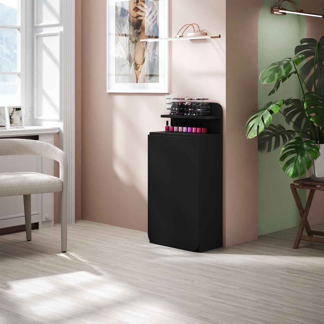 Столик туалетный MFMaster Риано-709 чёрный